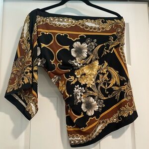 Cache one shoulder blouse